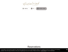 Tablet Screenshot of haselried.com